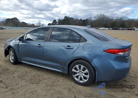 2021 Toyota Corolla Le z USA, uszkodzony, nr VIN 5YFEPMAE1MP171290